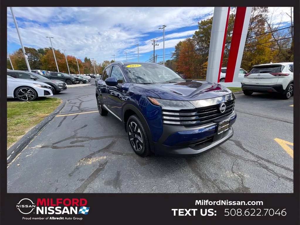 Certified Used 2025 Blue Nissan SV image 8