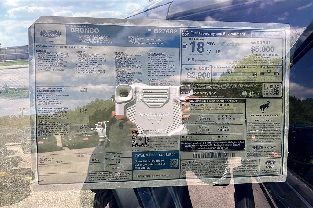 New 2025 Ford Bronco Badlands 4D Sport Utility