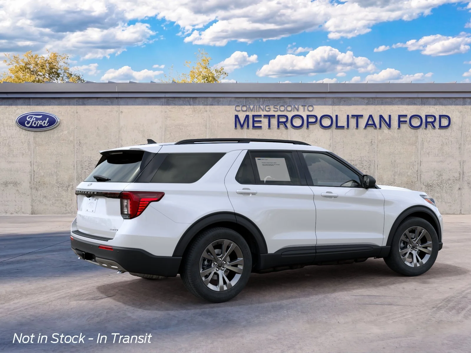 New 2027 Star White Metallic Tri-Coat Ford Active image 6