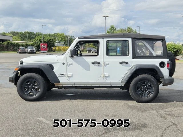Used 2023 White Jeep Sport image 2