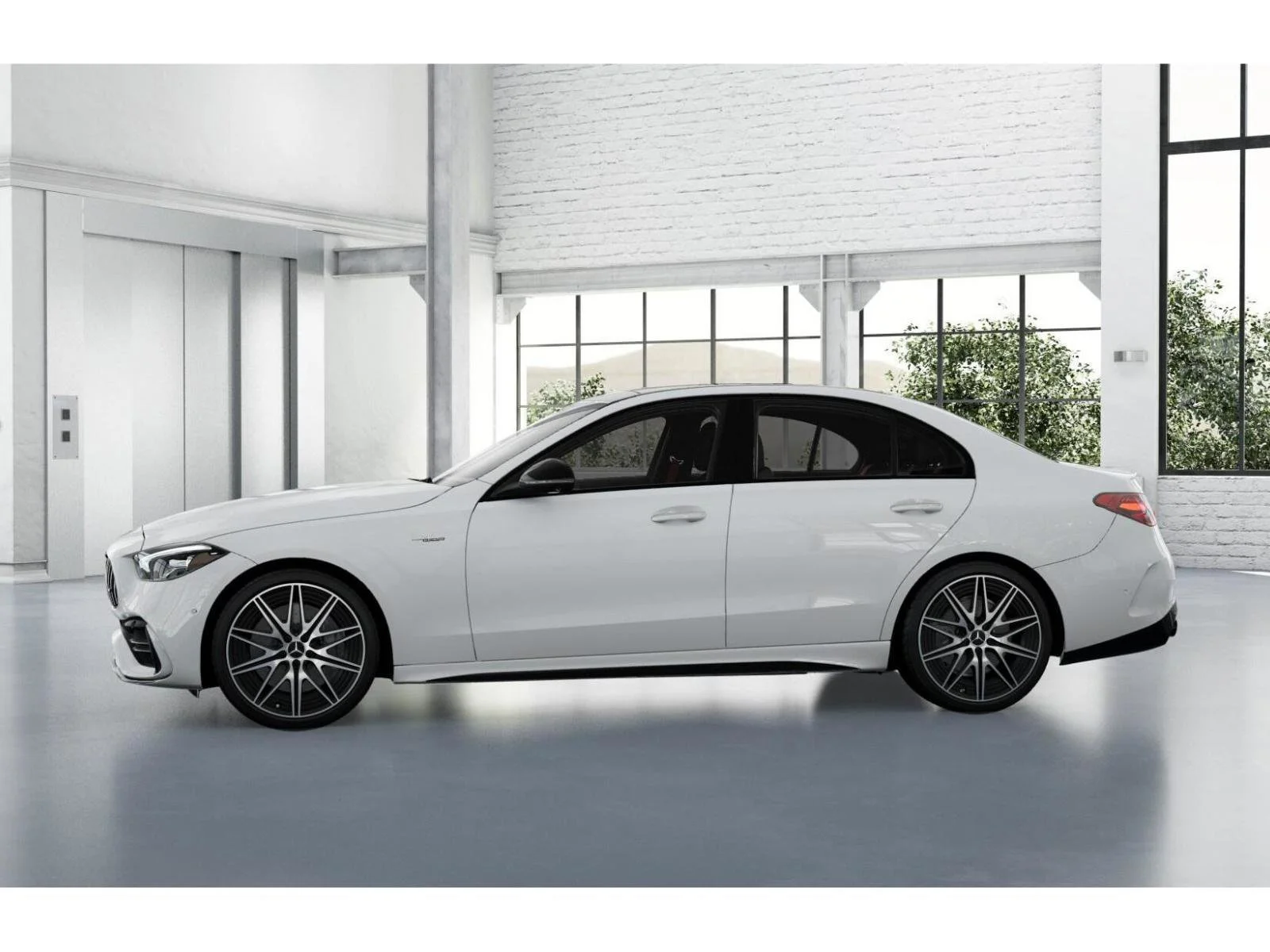 New 2026 POLAR WHITE Mercedes-Benz AMG® C 43 image 36