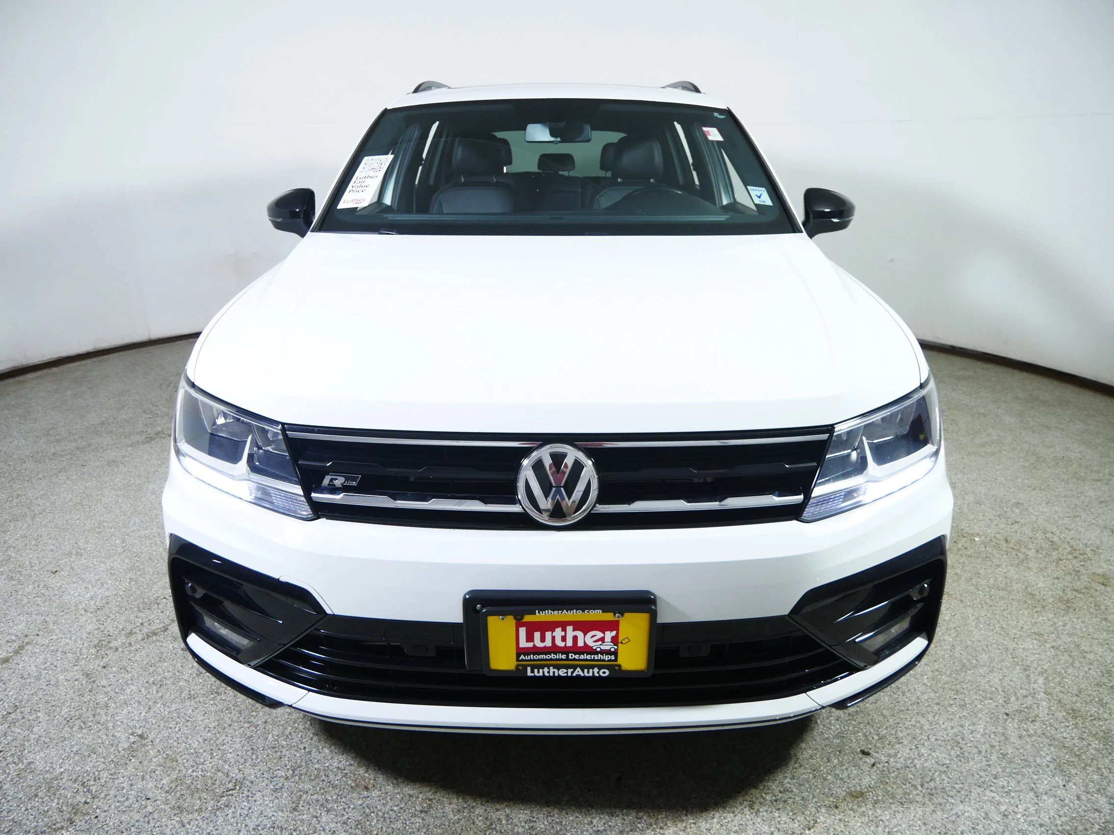 Used 2021 Pure White Volkswagen SE R-Line Black image 2