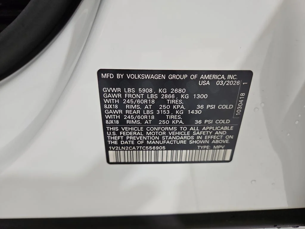 New 2026 White/off-white Volkswagen 2.0T SE image 29