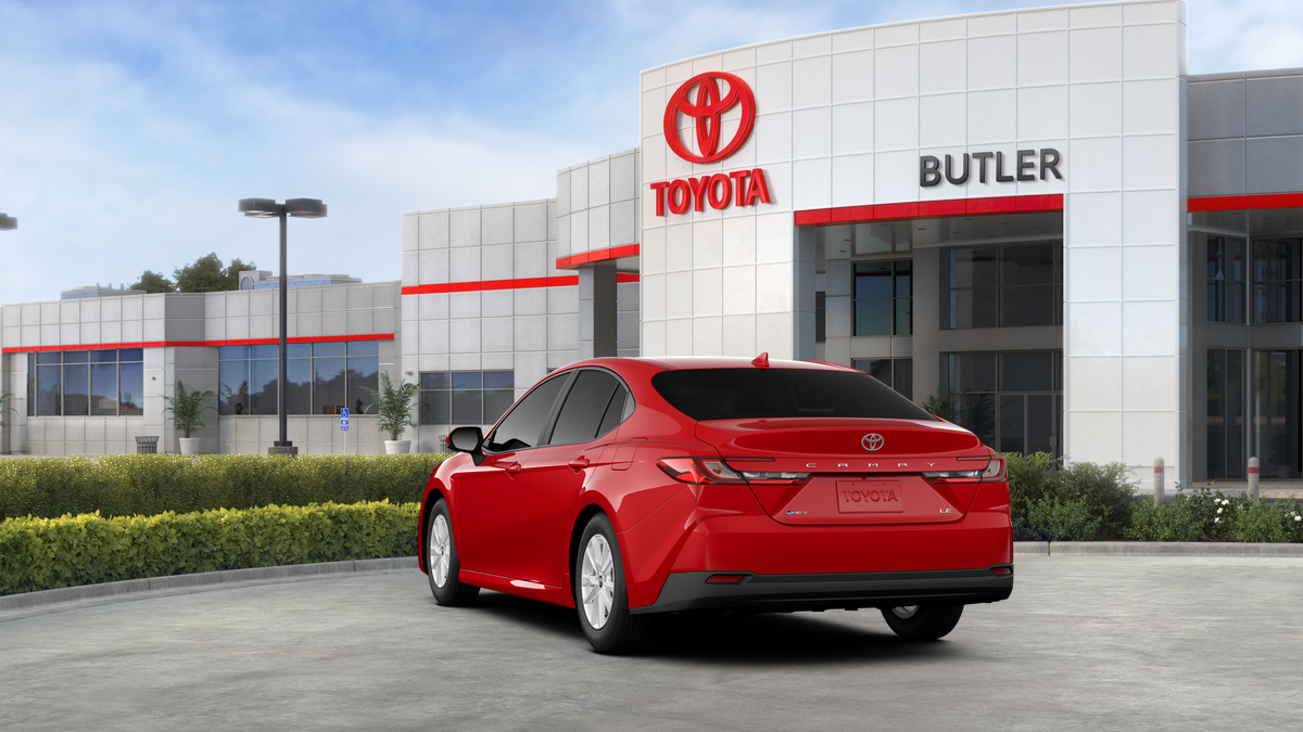 New 2026 Supersonic Red Toyota LE image 63