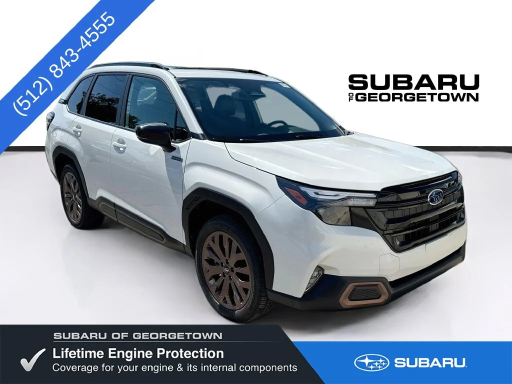 New 2026 White Subaru Sport Hybrid image 1
