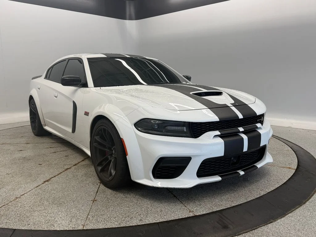 Certified Used 2021 White Dodge R/T Scat Pack Widebody image 3
