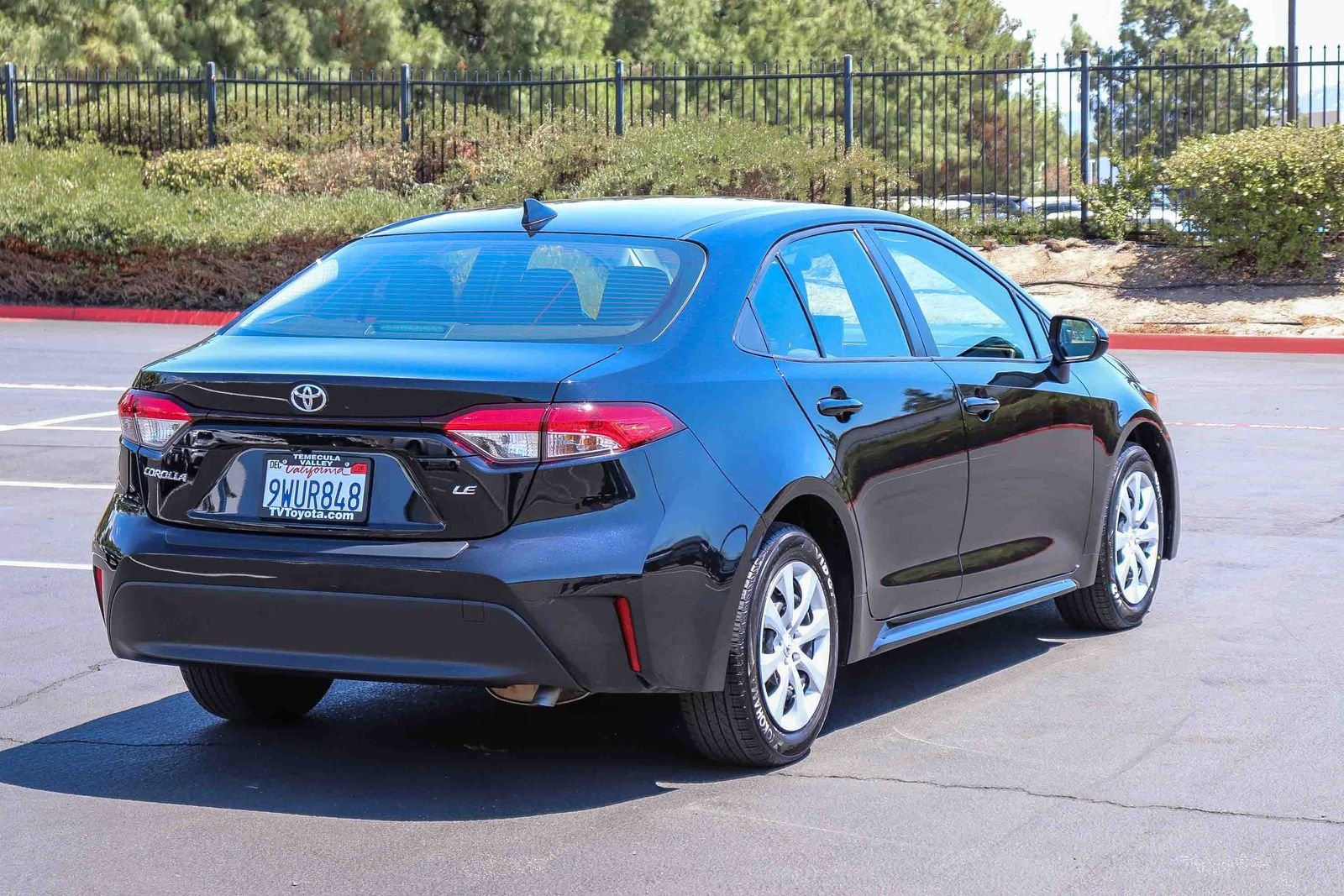 Certified Used 2026 Midnight Black Metallic Toyota LE image 7