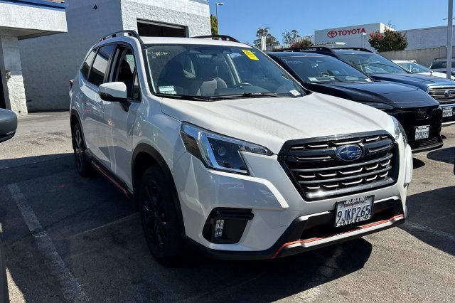 Certified Used 2023 White Subaru Sport image 2