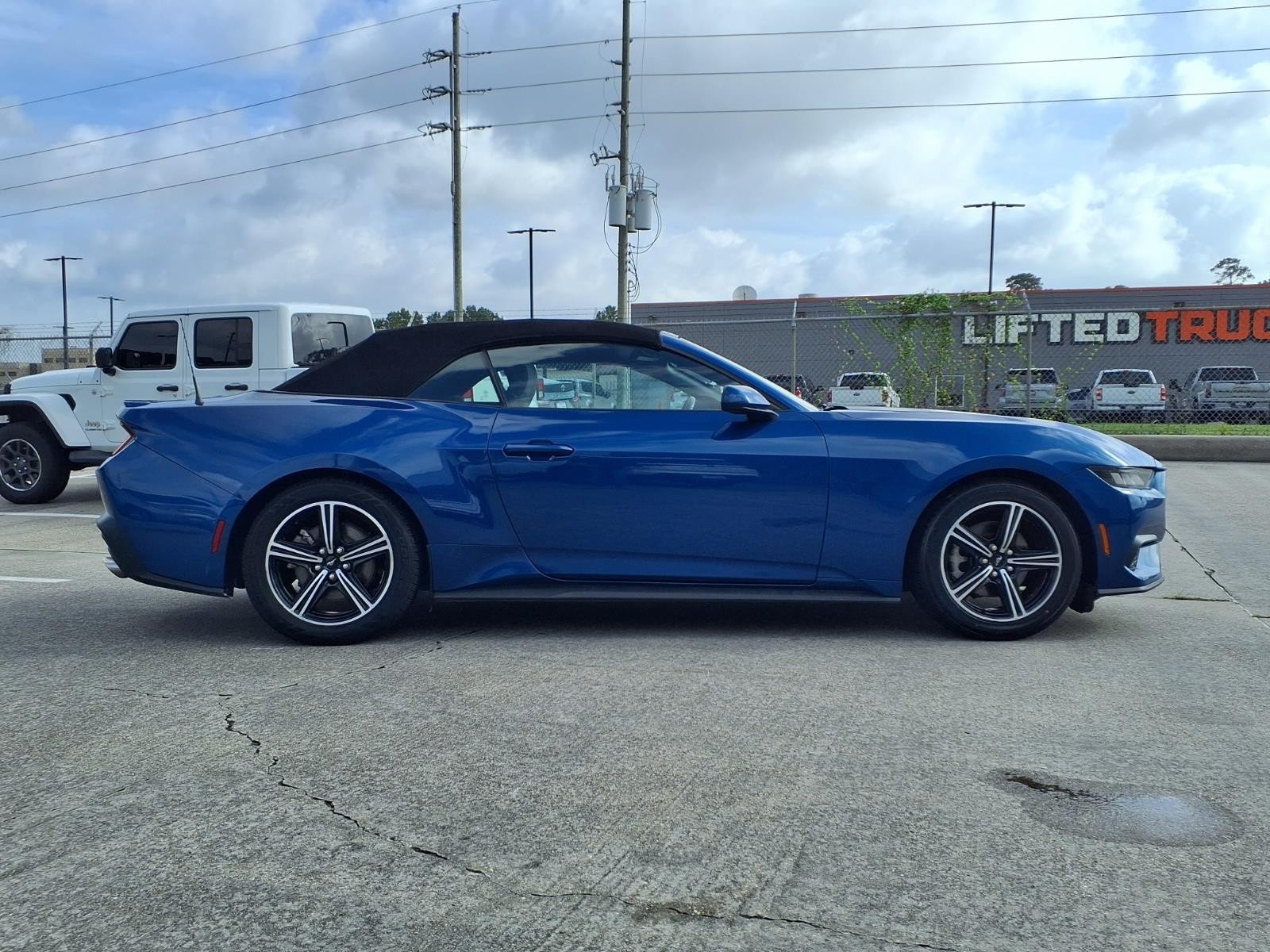2024 Ford Mustang EcoBoost Blue at Davis Chevrolet