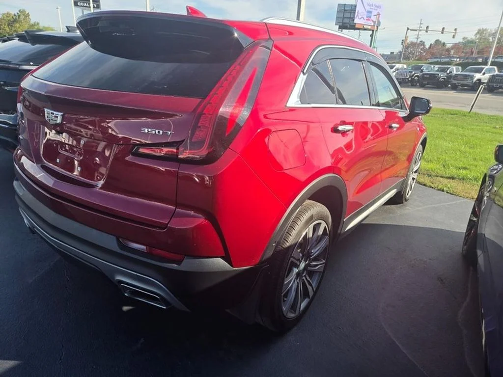 Used 2023 Radiant Red Tintcoat Cadillac AWD Premium Luxury image 5
