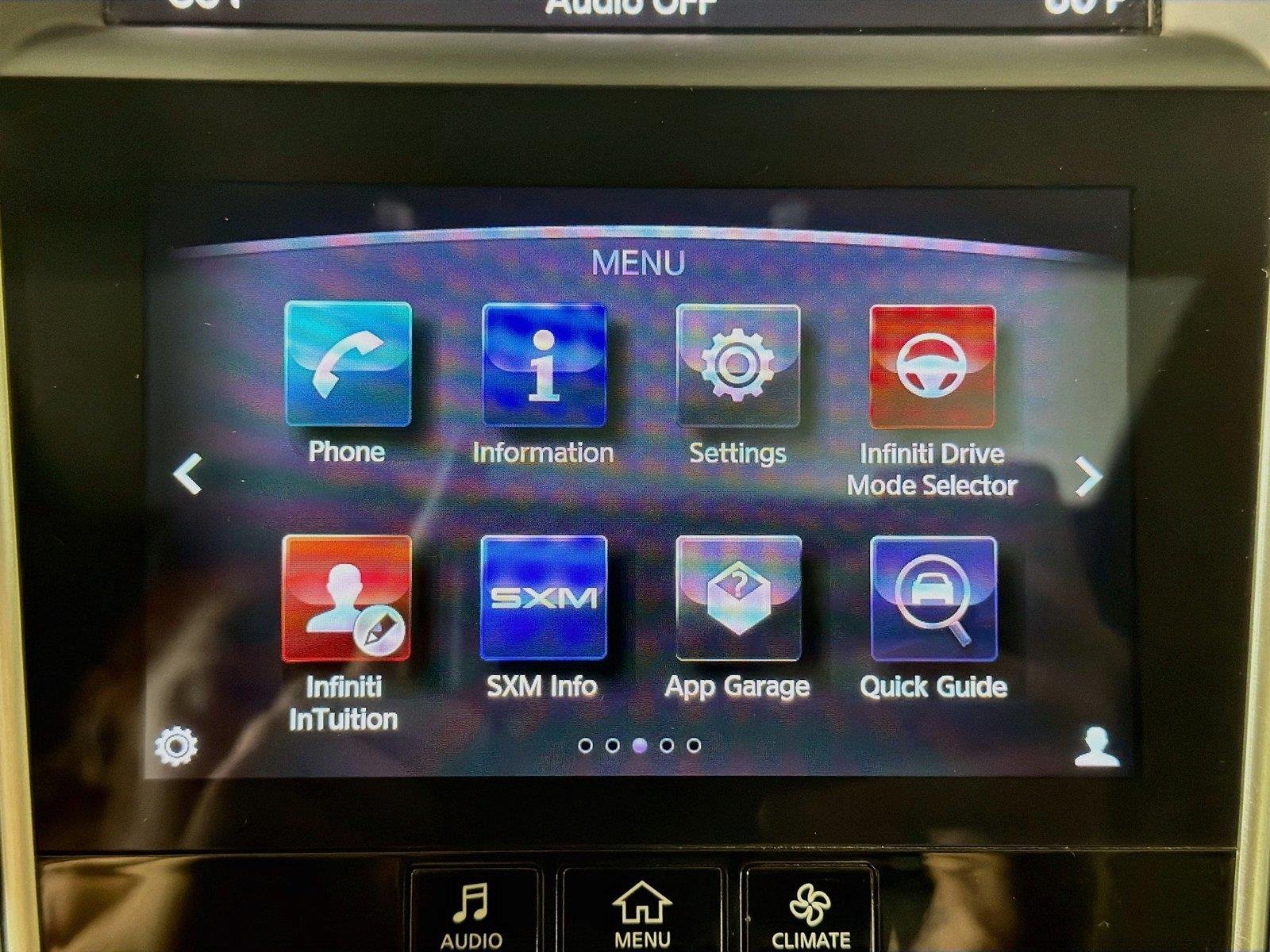 Used 2018 Graphite Shadow INFINITI 3.0t LUXE image 13