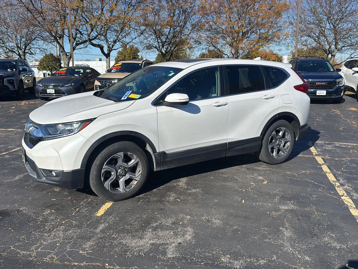 Used 2019 Platinum White Pearl Honda EX-L image 3