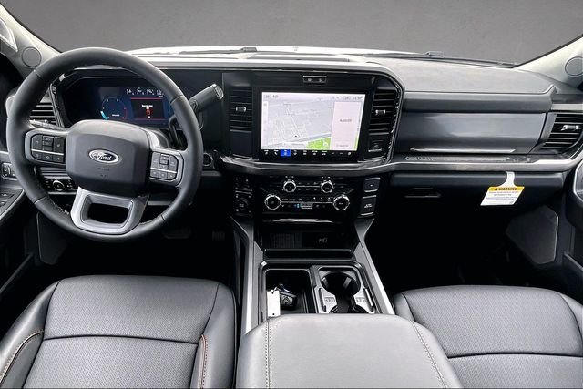 New 2026 Star White Metallic Tri-Coat Ford Lariat image 4