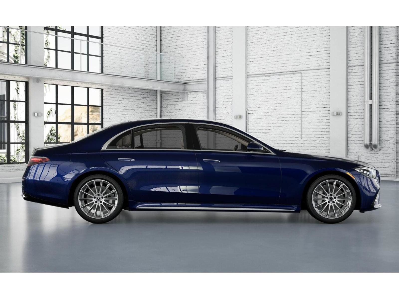 New 2026 MANUFAKTUR Mystic Blue Metallic Mercedes-Benz S 580 image 2