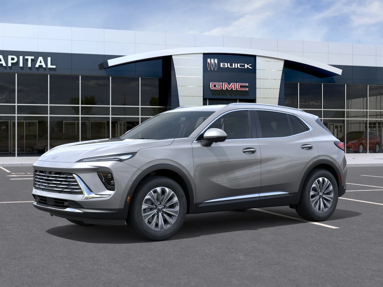 New 2026 Moonstone Grey Metallic Buick Preferred AWD image 3