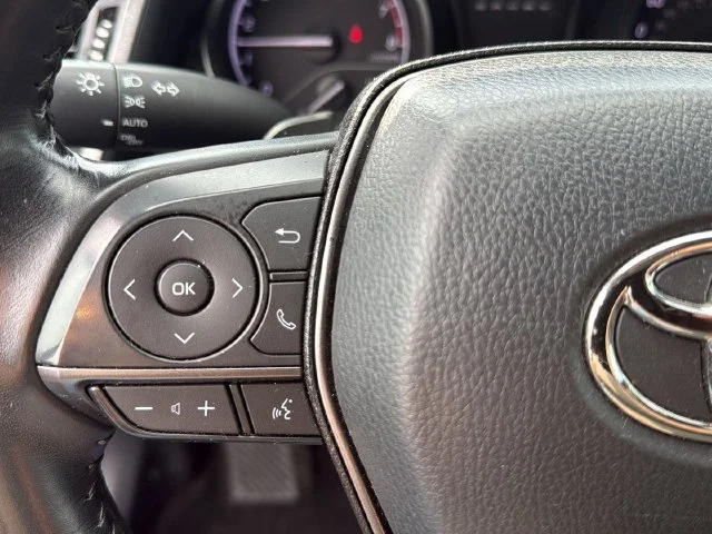 Used 2023 Midnight Black Metallic Toyota SE image 23