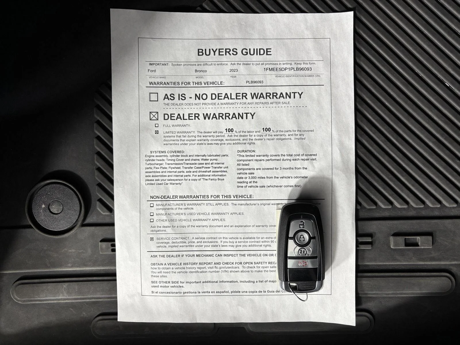 Used 2023 Cactus Gray Ford Badlands image 46