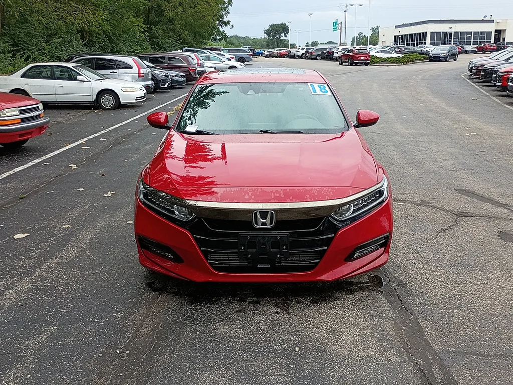 Certified Used 2018 San Marino Red Honda Sport image 8