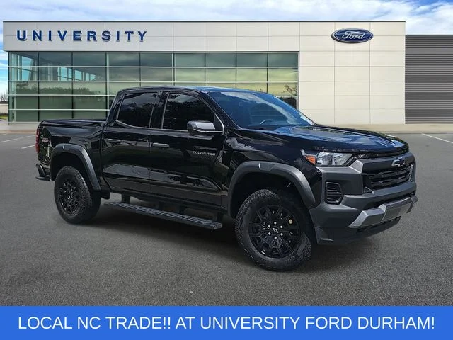 Used 2025 Black Chevrolet Trail Boss image 1