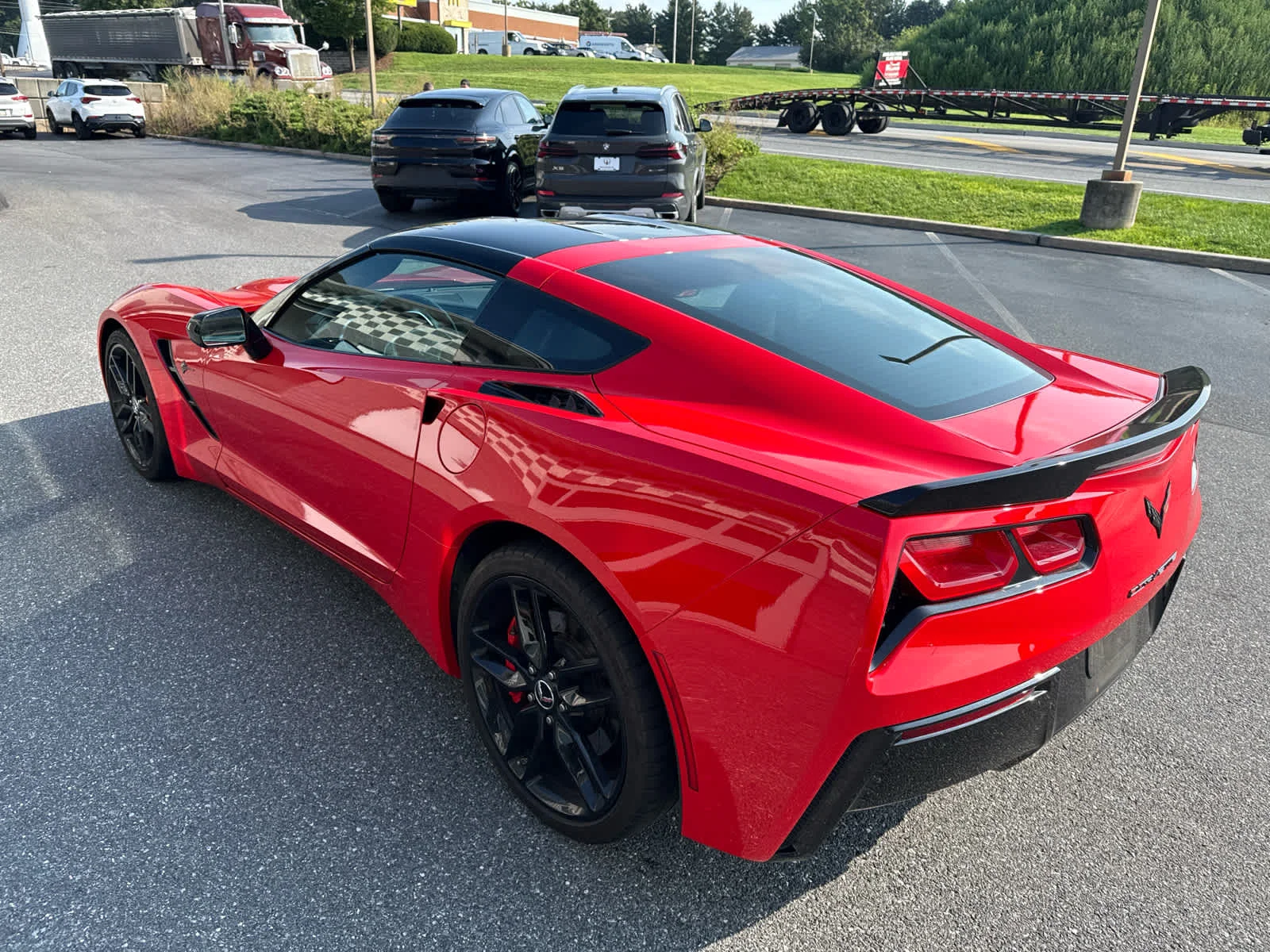 Used 2015 Torch Red Chevrolet Z51 3LT image 10