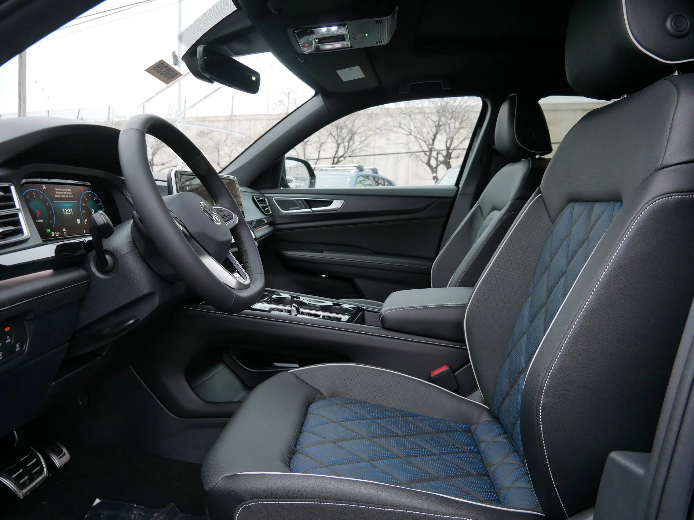 New 2026 Deep Black Pearl Volkswagen 2.0T SEL Premium R-Line image 3