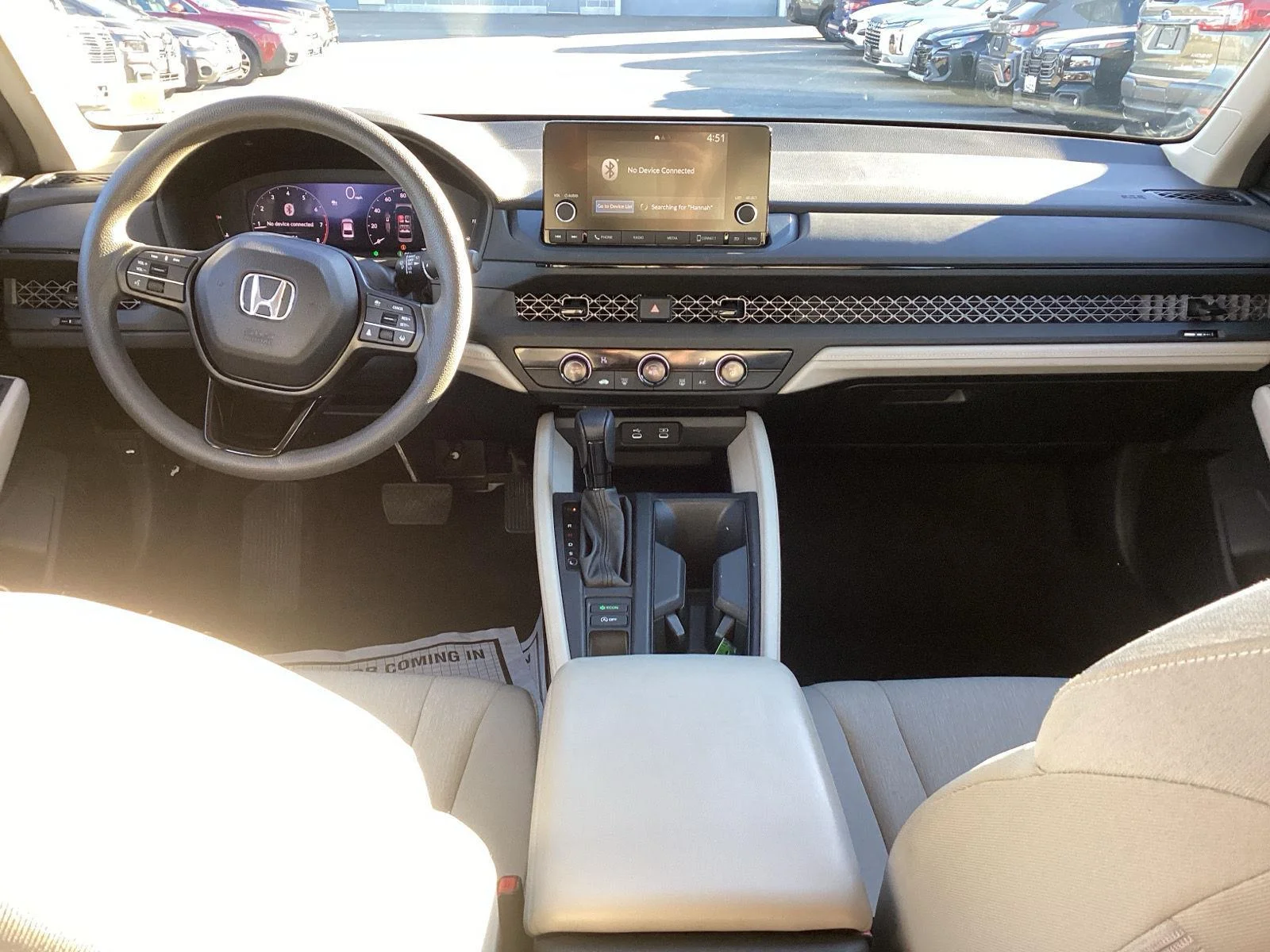 Used 2024 Meteorite Gray Metallic Honda LX image 13
