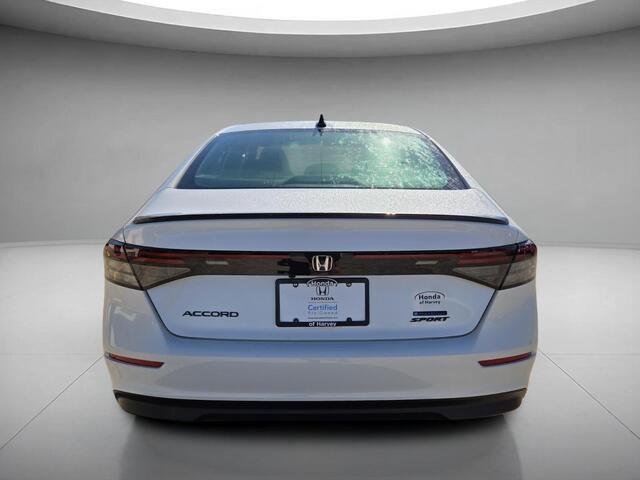Certified Used 2026 Platinum White Pearl Honda Sport Hybrid image 4