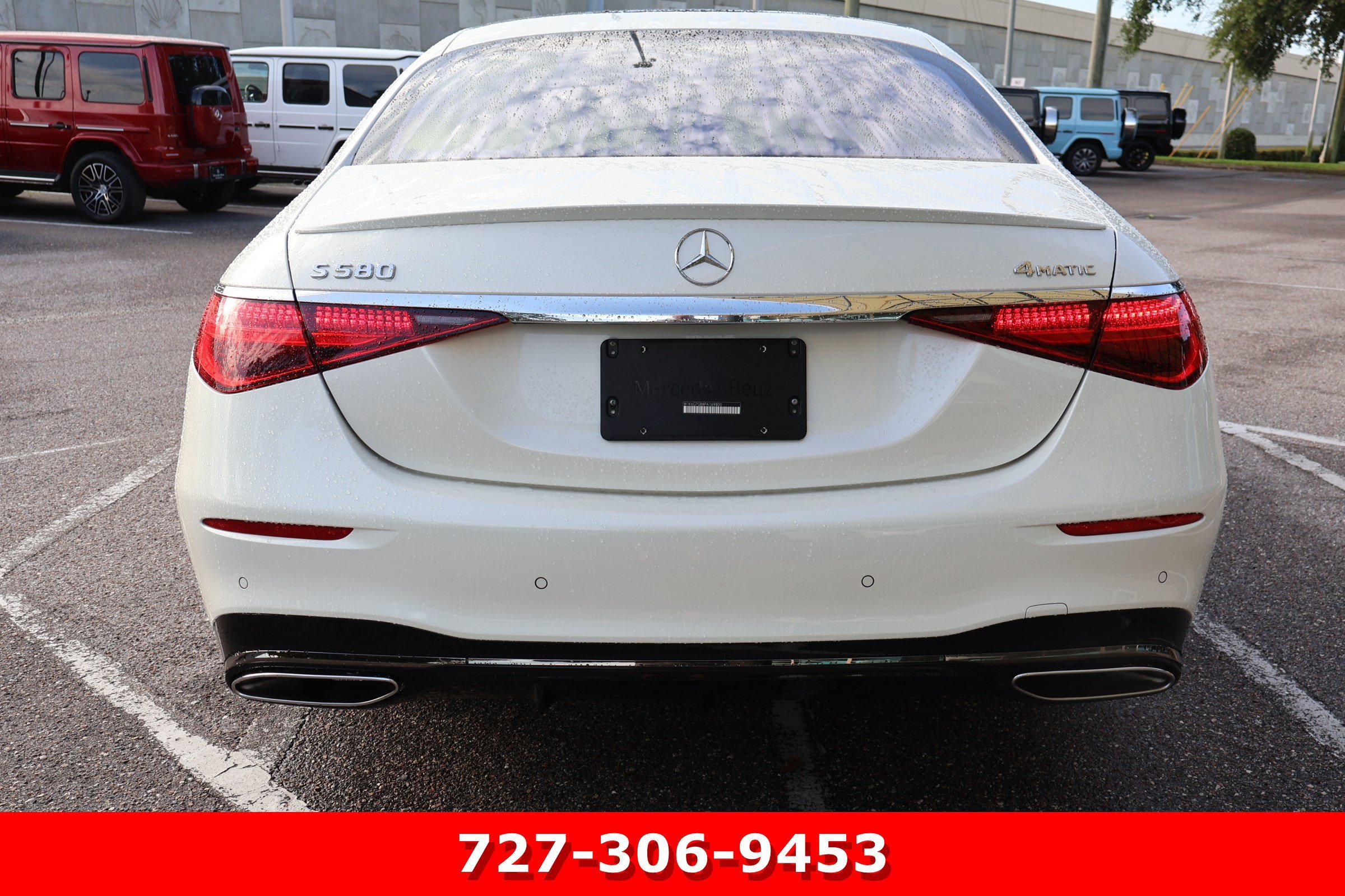 Certified Used 2023 MANUFAKTUR Diamond White Mercedes-Benz S 580 image 8