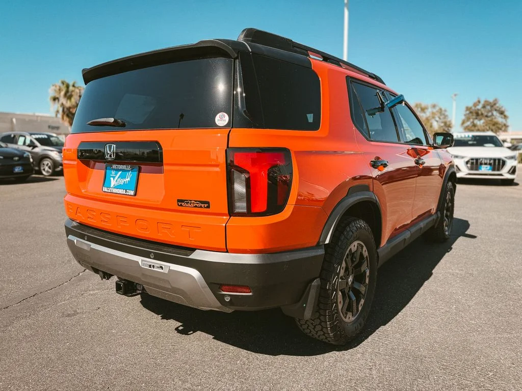 New 2026 Sunset Orange Honda TrailSport Elite image 7