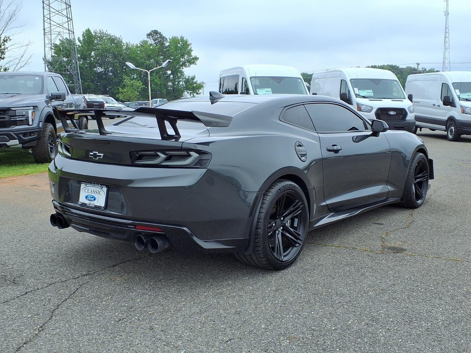 Used 2017 Nightfall Gray Metallic Chevrolet ZL1 image 2