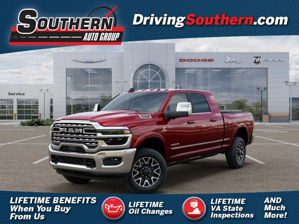 New 2026 Molten Red Pearl-Coat Exterior Paint RAM Limited image 1