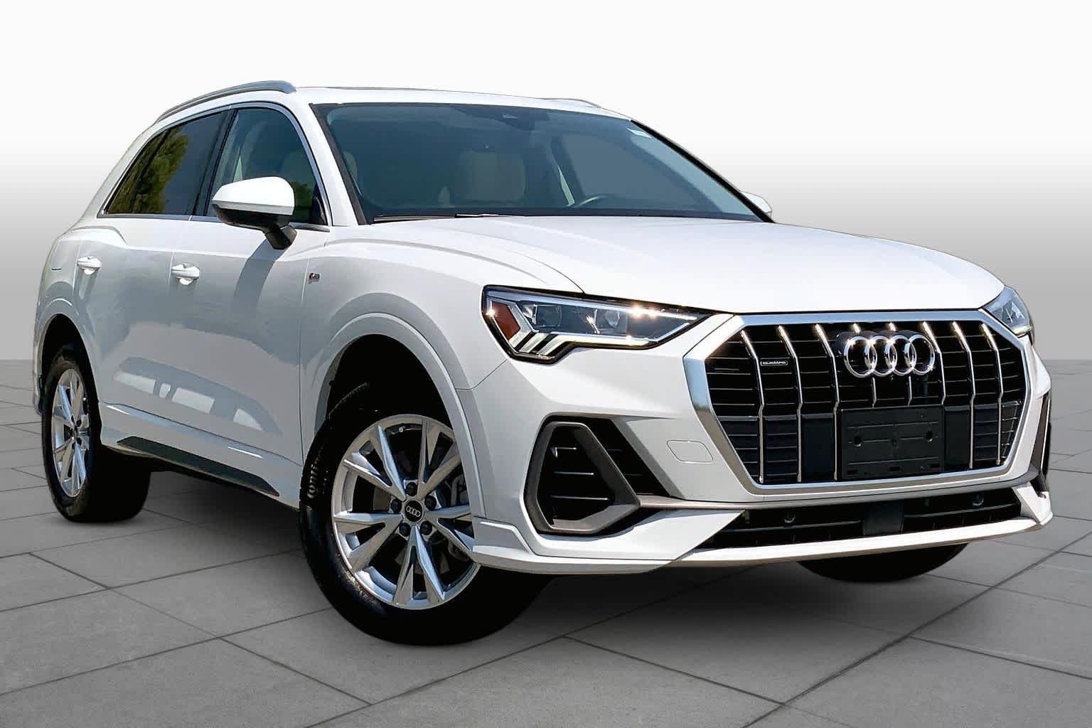 Used 2024 Glacier White Metallic Audi S line Premium Plus image 3