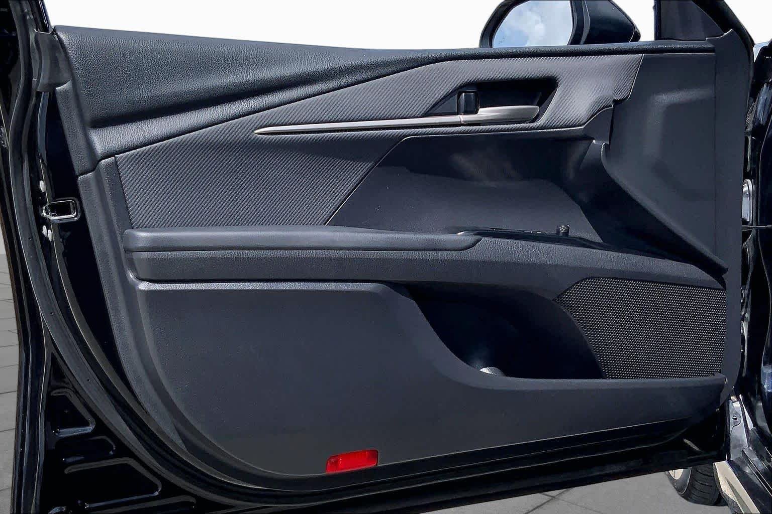 Certified Used 2025 Midnight Black Metallic Toyota SE image 21