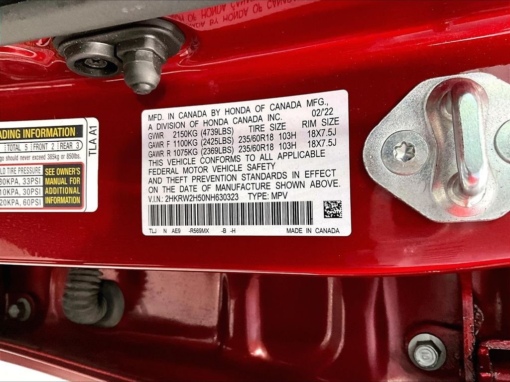 Used 2022 Red Honda EX image 28