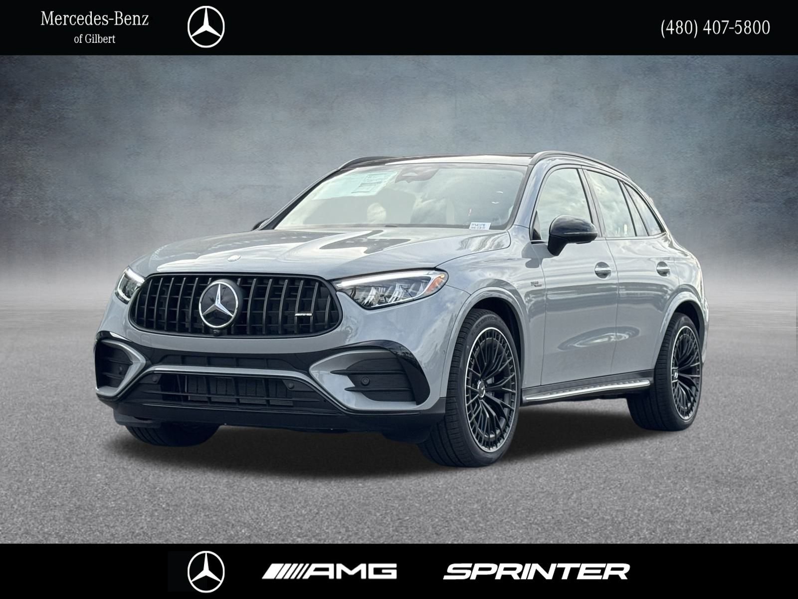 New 2026 MANUFAKTUR Alpine Grey Mercedes-Benz GLC 43 AMG® image 1