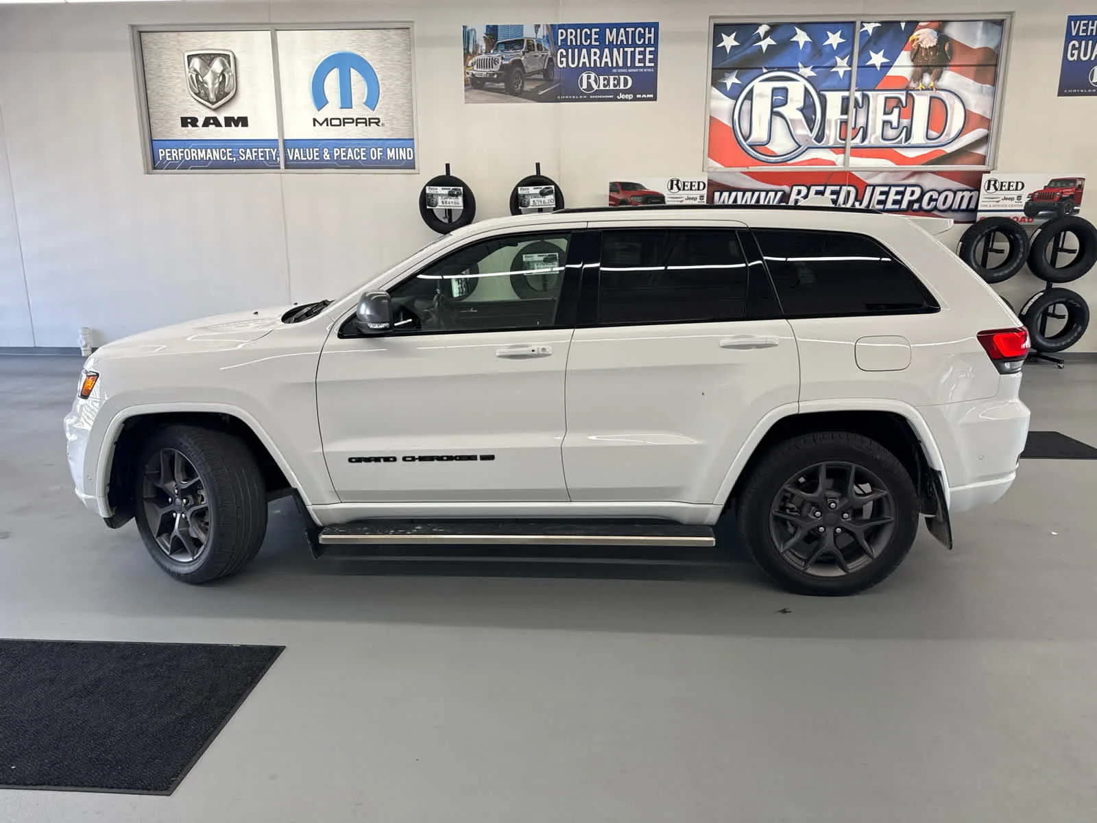 Used 2021 Bright White Clearcoat Jeep 80th Anniversary image 8