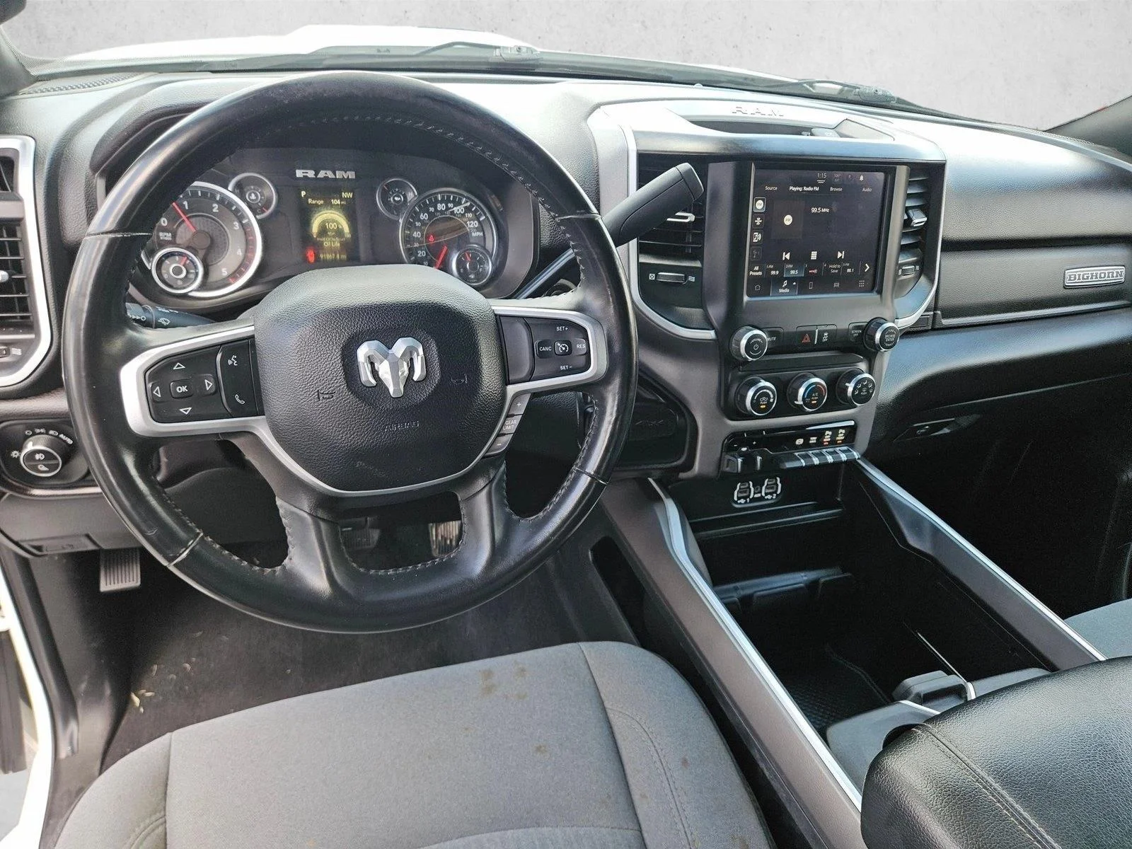 Used 2024 Bright White Clearcoat RAM Big Horn image 17