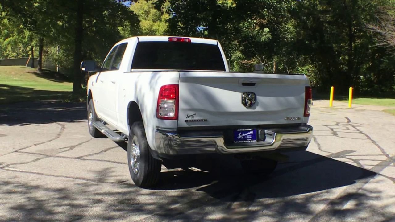 Used 2021 Bright White Clearcoat Ram Big Horn image 7