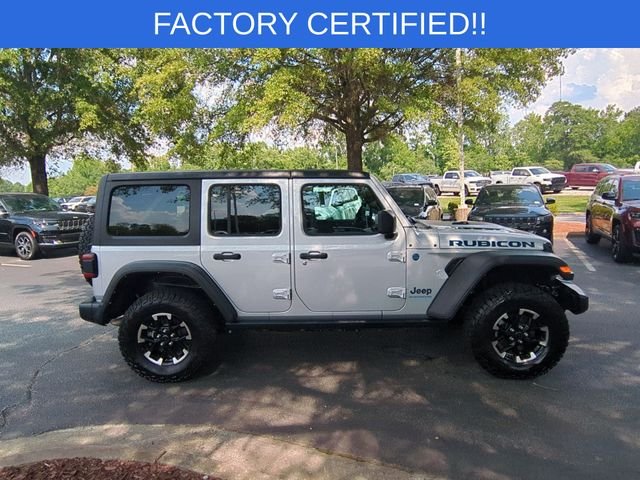 Used 2024 Silver Jeep Rubicon 4xe image 6