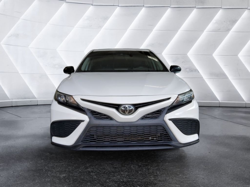 Used 2023 White Toyota SE Nightshade image 2