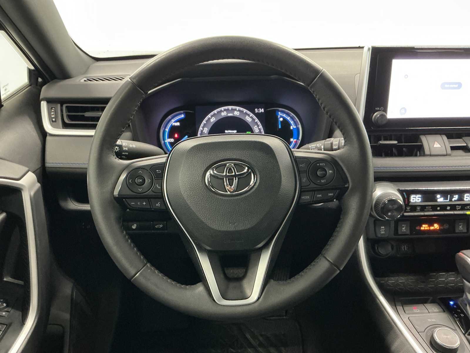 Used 2023 Midnight Black Metallic Toyota Hybrid SE image 19