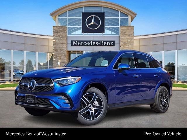 Certified Used 2026 Blue Mercedes-Benz GLC 300 image 1