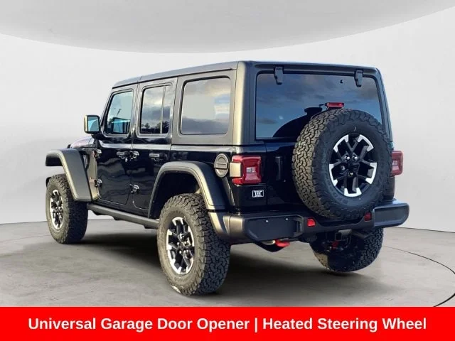 New 2026 Black Clearcoat Jeep 4-DOOR RUBICON image 3