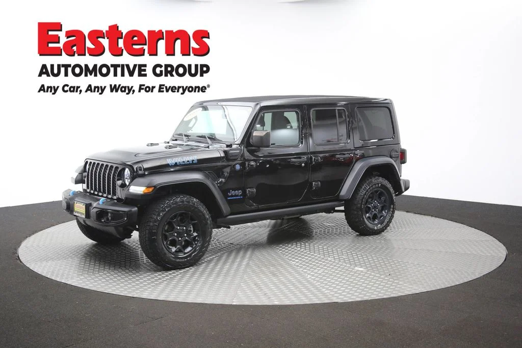 Used 2023 Black Jeep Willys 4xe image 57