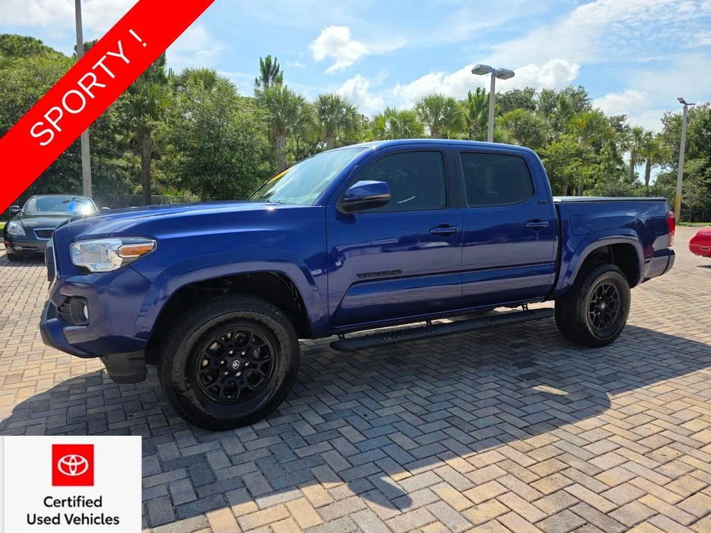 Certified Used 2022 Blue Toyota SR5 image 3