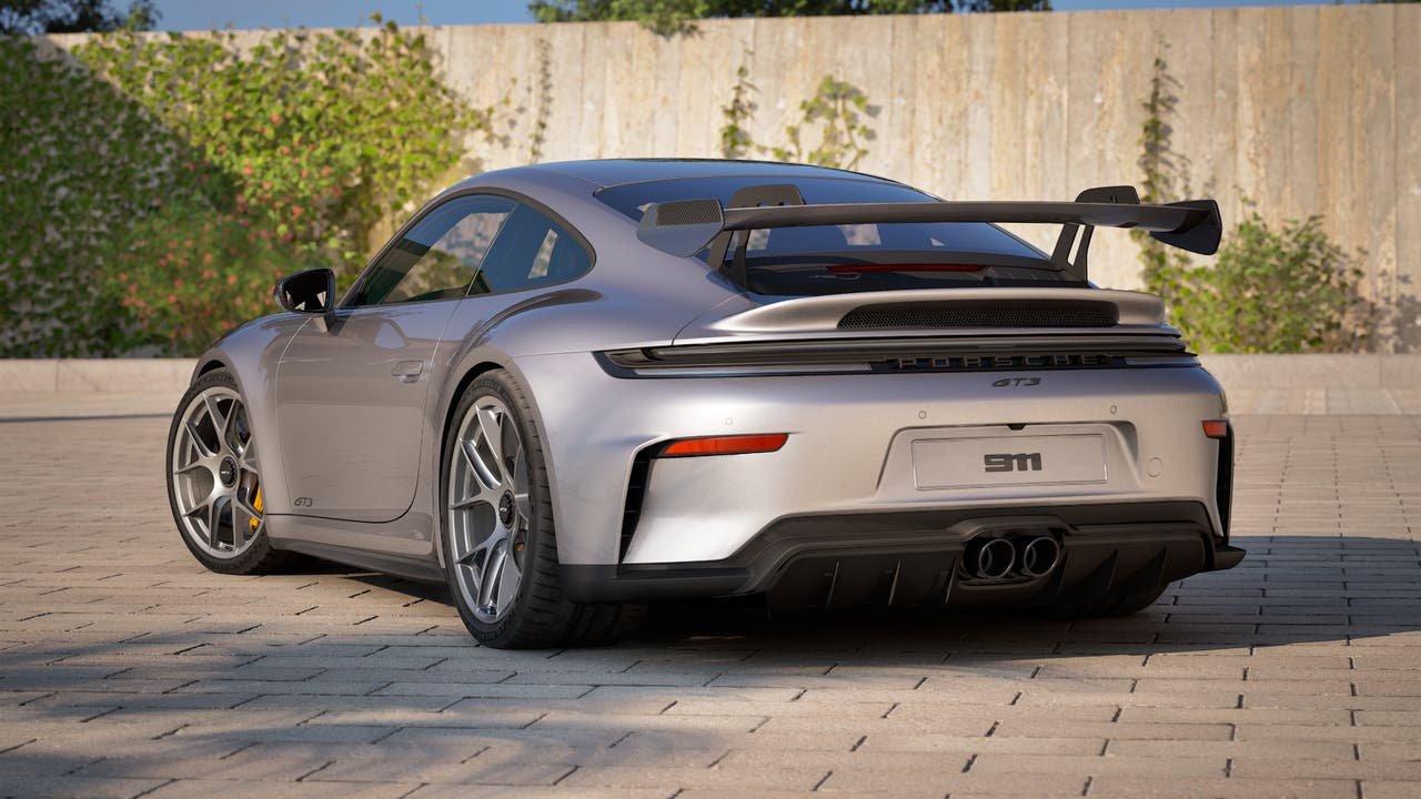 New 2025 GT Silver Metallic Porsche GT3 image 3