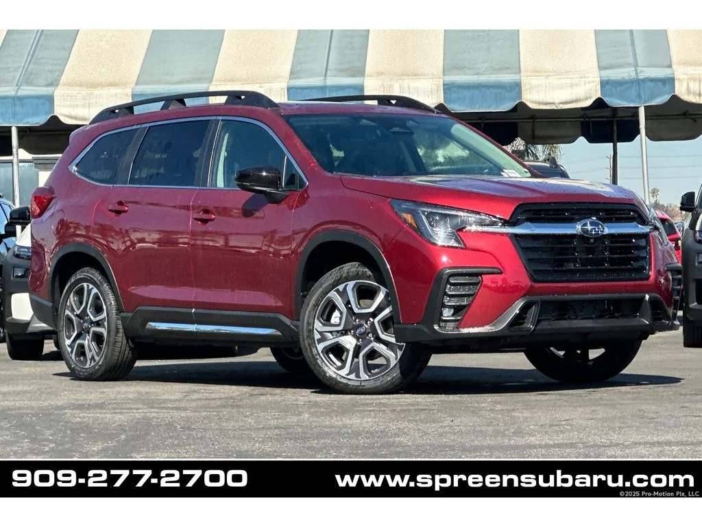 New 2026 CRIMSON RED PEARL Subaru Limited 7-Passenger image 1