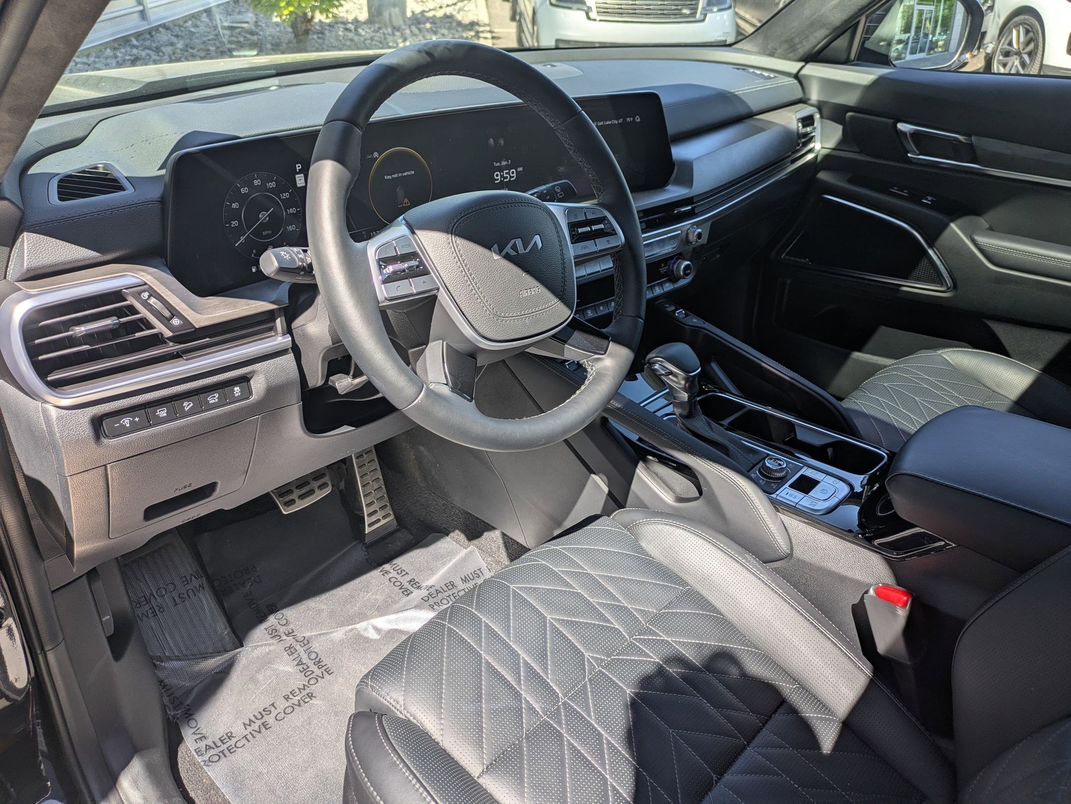 Used 2025 Ebony Black Kia SX-Prestige X-Line image 15