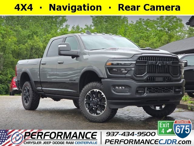 New 2026 Ceramic Gray Clear-Coat Exterior Paint RAM Rebel image 1