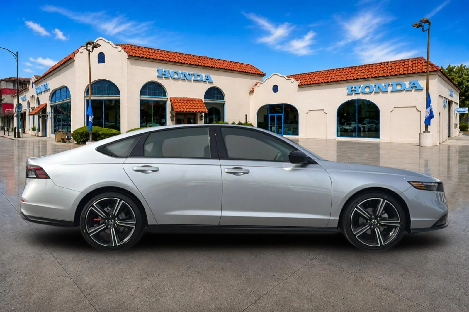 New 2026 Solar Silver Metallic Honda SE image 3